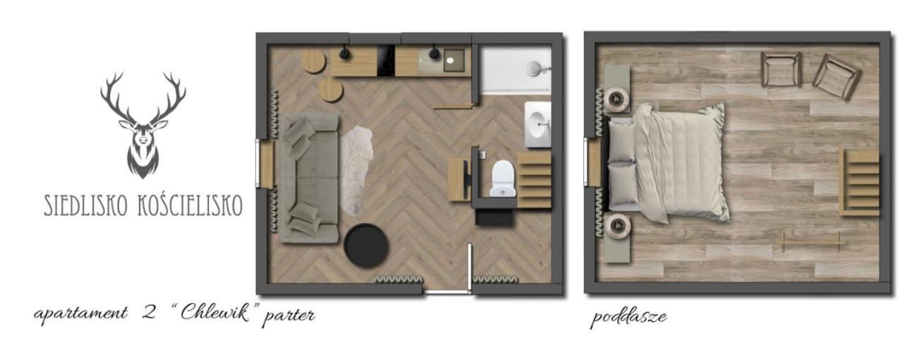 Apartmán Siedlisko Kościelisko Exteriér fotografie